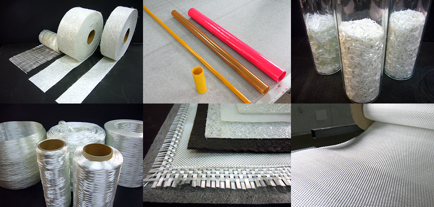 Glass fiber processing